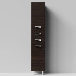 Пенал Орландо 35 напольный, Палисандр ПВХ 43101, левый