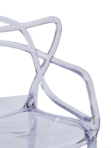 DC459 Стул пластиковый литой, прозрачный