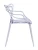 DC459 Стул пластиковый литой, прозрачный