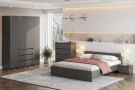 Спальня Денвер графит. Комплект 1