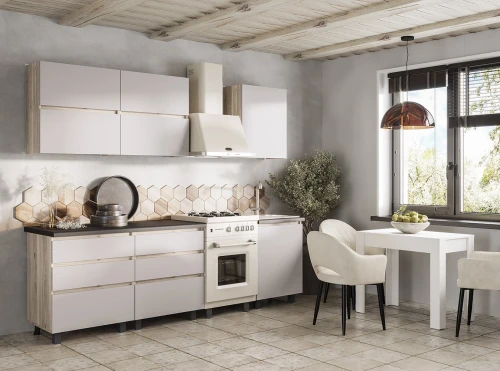 Готовая кухня Берген Лайт 2.0 м