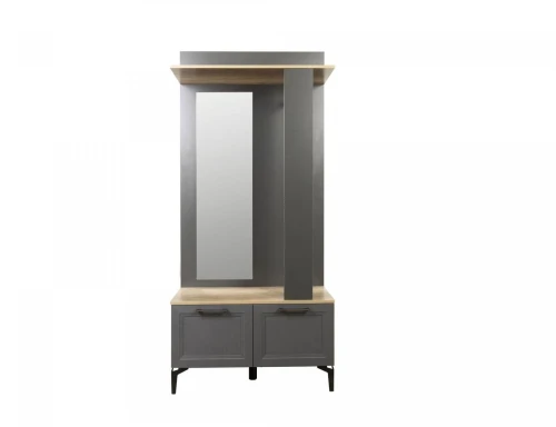 Прихожая Кармен-2 диамант серый / дуб каньон