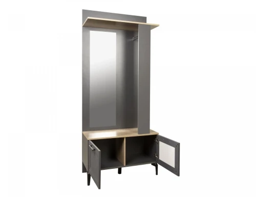 Прихожая Кармен-2 диамант серый / дуб каньон