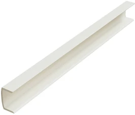 Заглушка торцевая для цоколя ПВХ Белый 146*16*15