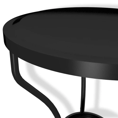 Столик журнальный SHT-CT10 чёрный муар