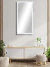 Зеркало настенное Ника белый 119,5 см x 60 см