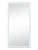 Зеркало настенное Ника белый 119,5 см x 60 см
