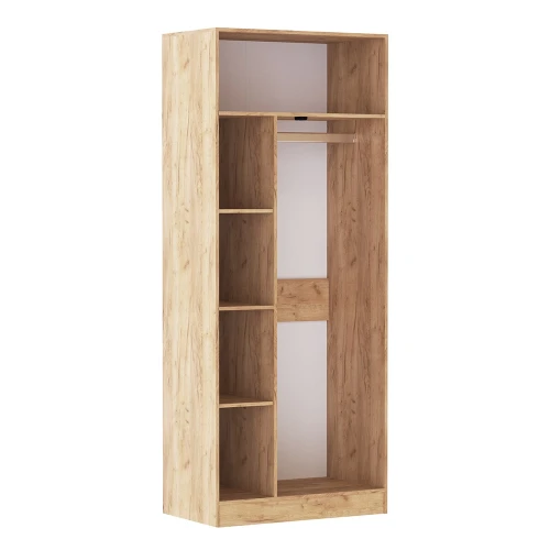 Шкаф для одежды и белья Руэлла, Дуб крафт золотой, Кашемир