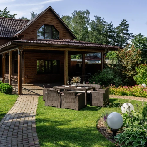 Обеденный комплект LANA LUX DINING L коричневый