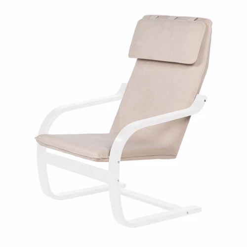 Кресло Малави ткань Твист 02, каркас береза белая