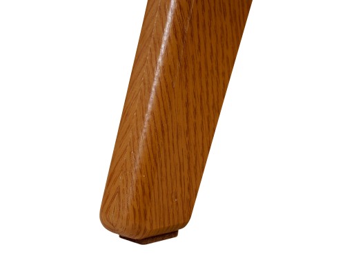 Стол журнальный Мельбурн со стеклом белый/дуб светлый