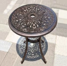 Столик кофейный из литого алюминия Charlie Столик кофейный из литого алюминия Charlie