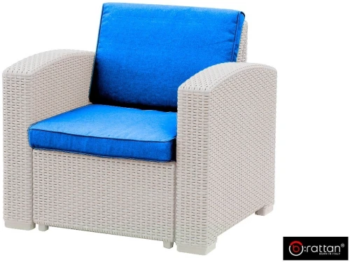 Комплект мебели Rattan Premium 5, СЕРЫЙ