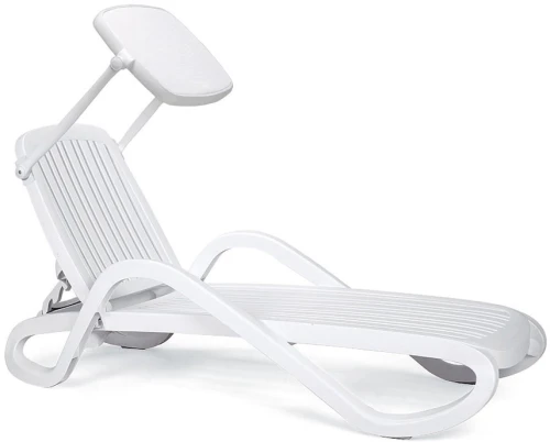 Шезлонг Nardi Eden с подлокотниками, tortora