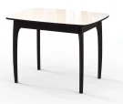 Стол DikLine M15 венге/стекло бежевое optiwhite Стол DikLine M15 венге/стекло бежевое optiwhite