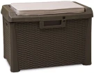 Сундук Toomax Santorini plus 120л, коричневый