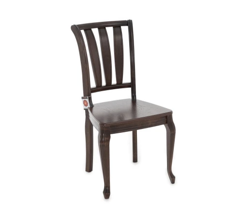 Стул Кабриоль, Жесткий, Орех темный