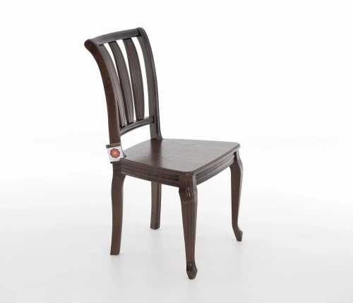 Стул Кабриоль, Жесткий, Орех темный