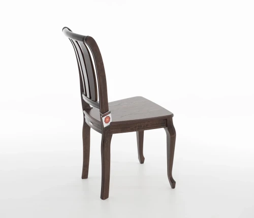 Стул Кабриоль, Жесткий, Орех темный