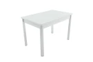 Стол Гамбург 2, Белый/Стекло белое Стол Гамбург 2, Белый/Стекло белое