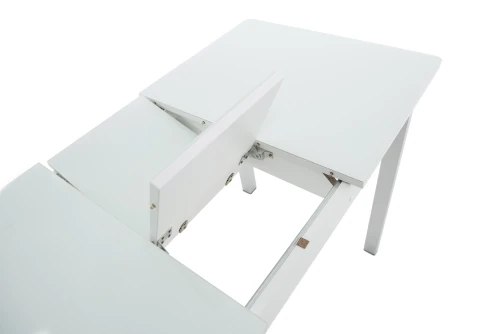 Стол Гамбург 2, Белый/Стекло белое