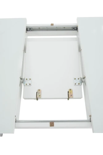 Стол Гамбург 2, Белый/Стекло белое