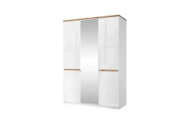 TAURUS, Шкаф 3DG HZ. Цвет БЕЛЫЙ / ДУБ ВОТАН
