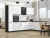 Кухонный гарнитур Нео-03 White Silk Graphite