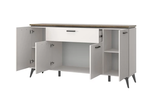 VINATI, Тумба 4D1S. Цвет ПЕРСИДСКИЙ ЖЕМЧУГ/ АМАРОК