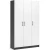 Шкаф «Чикаго» 3д Антрацит/Белый