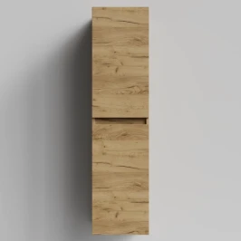 Пенал Бест 35 (2 двери) подвесной, Дуб Тортуга ПВХ 2357-43, правый, бельевая корзина