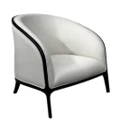 Кресло Элеонор NH1826, 88х86х83, молочный