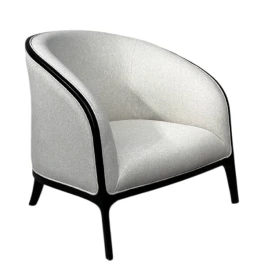 Кресло Элеонор NH1826, 88х86х83, молочный