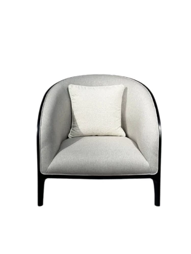 Кресло Элеонор NH1826, 88х86х83, молочный