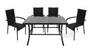 Набор мебели Парис  арт.GS013/GS017 черный,  "Garden story"