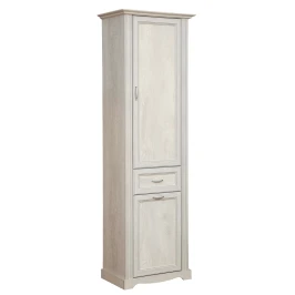 Шкаф-пенал Сохо 32.04-01, Бетон пайн белый