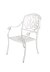 Кресло из литого алюминия Феникс «FENIX»  -  Белый