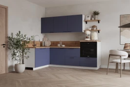 Готовая кухня КГ Угловой 1500х2400 (без пм) , Ежевика  Арника РМ