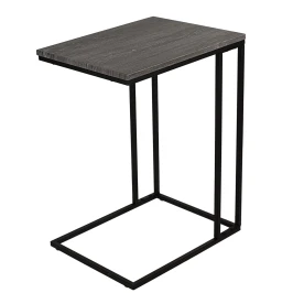 Стол придиванный BeautyStyle 30 дуб шоле графит/черный