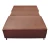 Диван аккордеон Лофт  Мини 160 коричневый