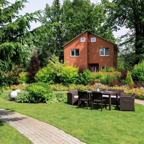 Обеденный комплект LANA LUX DINING M коричневый