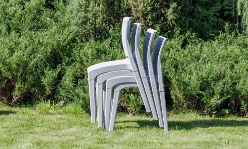 4 стула JULY светло-серые