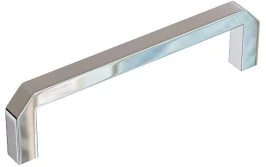 Ручка скоба мебельная СМ-6 Хром 104*7*26