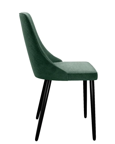 Стул DikLine 286 TW14 зеленый, ножки черные