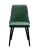 Стул DikLine 286 TW14 зеленый, ножки черные