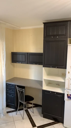 Угловая кухня Прага венге на заказ 3.9х1.9 м. по размерам заказчика