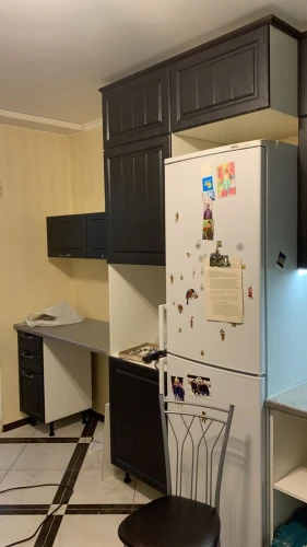 Угловая кухня Прага венге на заказ 3.9х1.9 м. по размерам заказчика