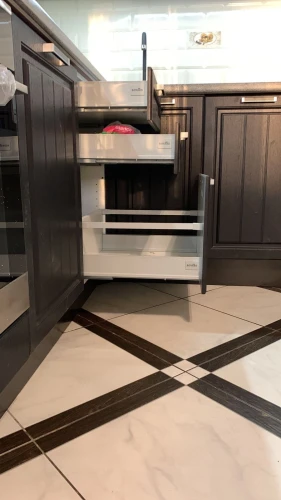 Угловая кухня Прага венге на заказ 3.9х1.9 м. по размерам заказчика