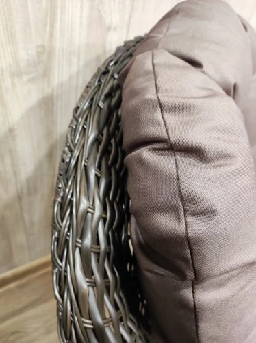 Кресло из искусственного ротанга МЭДИСОН НЬЮ «MEDISON NEW» с подушками на сидение и спинку