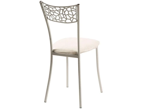 Обеденная группа (Стол Граус и 2 стула Кемпер), белый мрамор